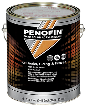 Penofin Solid Color Stain can