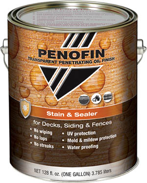 Penofin Stain and Sealer can