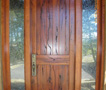 Photo of Penofin products used on wood door